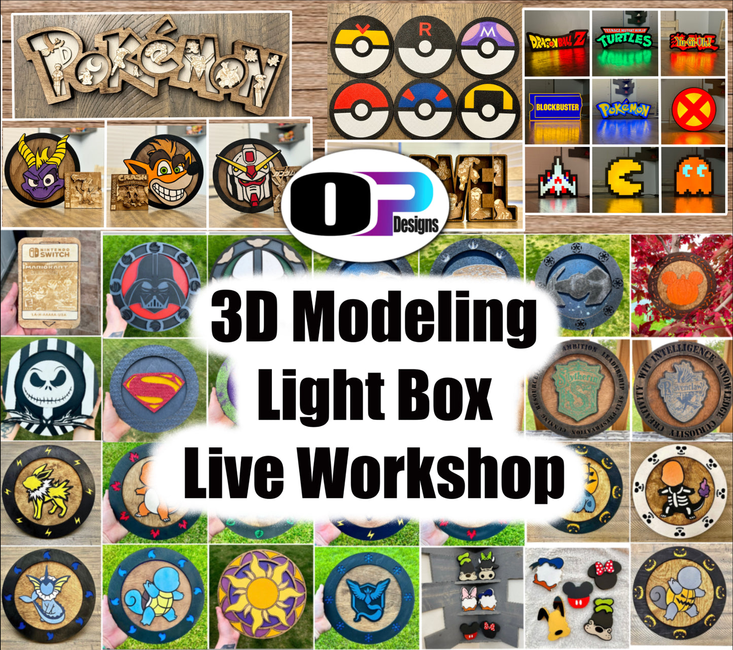 3D Modeling Light Box Workshop