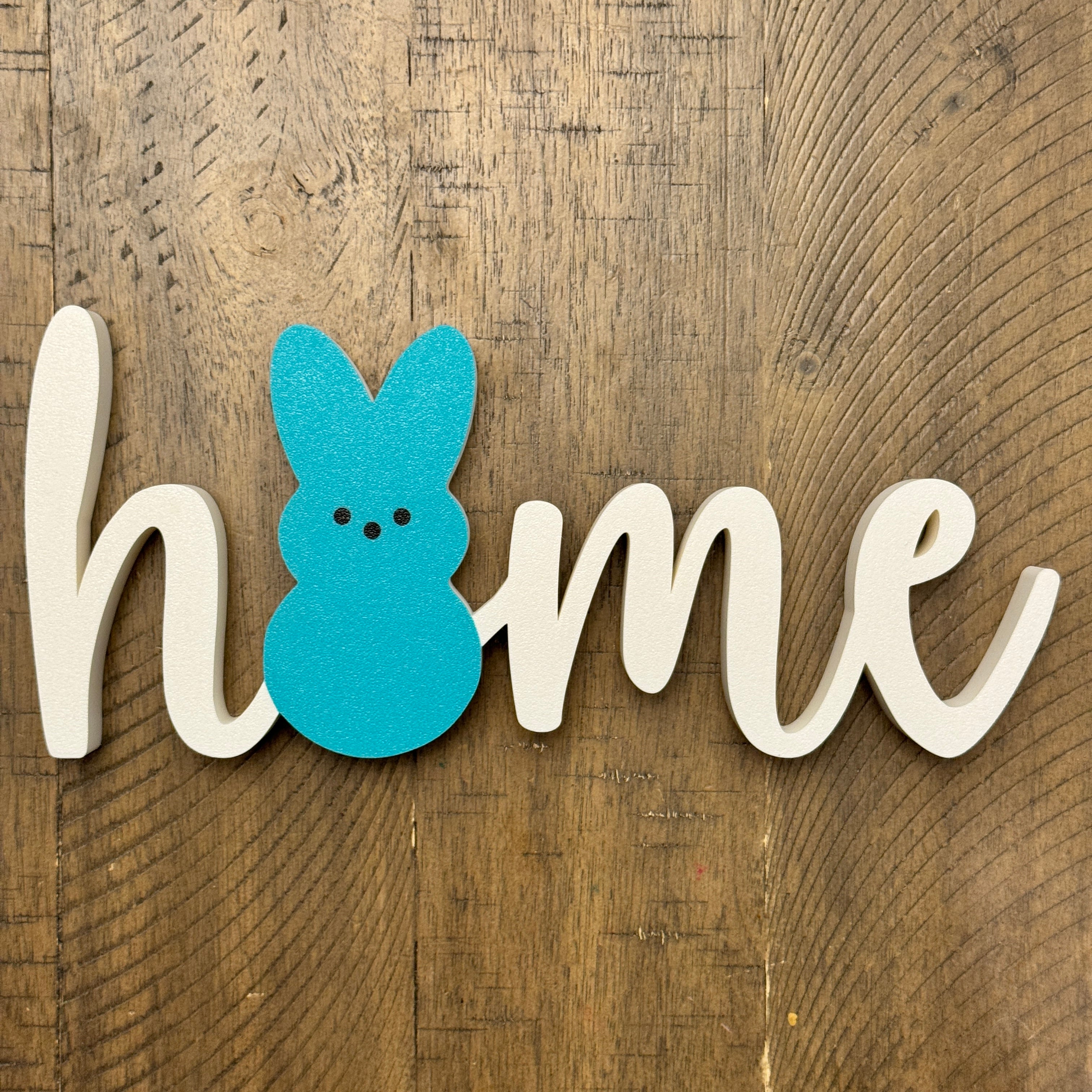 Svg Rabbit House Sign Bunny Home Sign STL – On Points Designs
