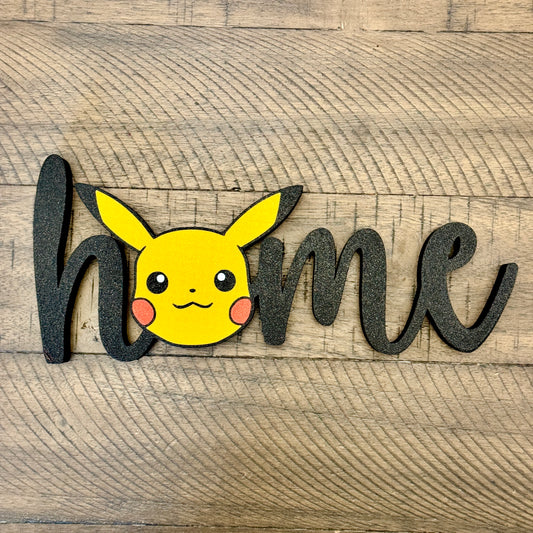 Pika Home Sign SVG