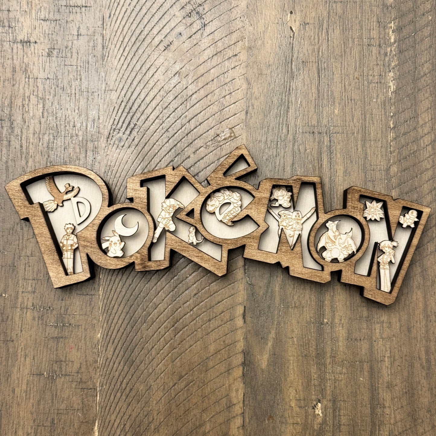 Poke Character Sign SVG