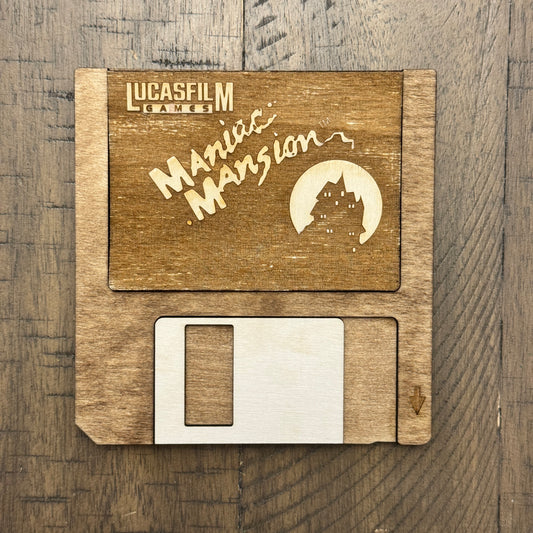 Mansion Maniac Floppy Disk SVG