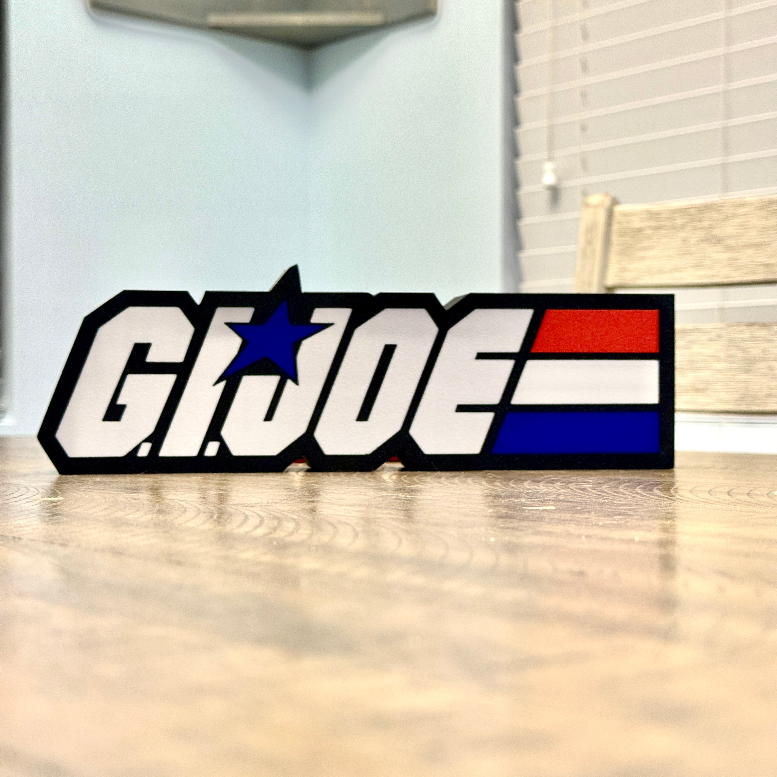 Joe Sign JOE Stacked Sign SVG – On Points Designs