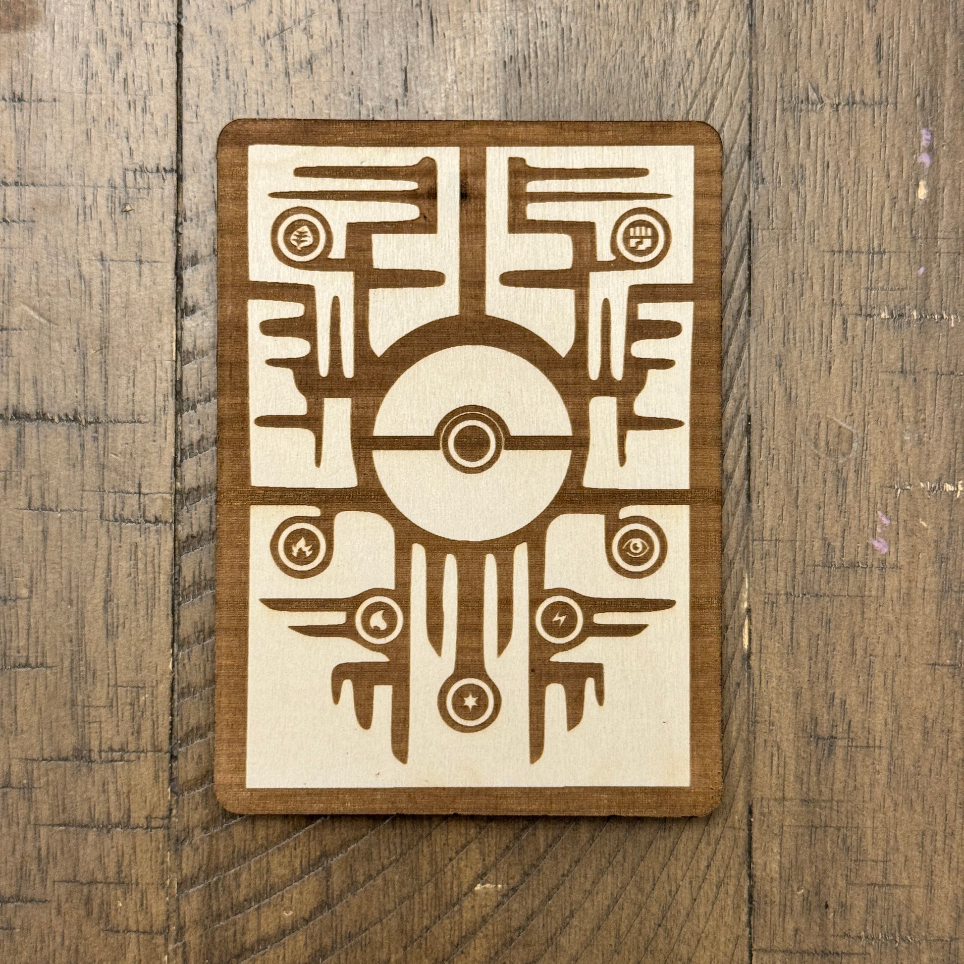 pokemon card svg Ancient M-E-W Card SVG – On Points Designs