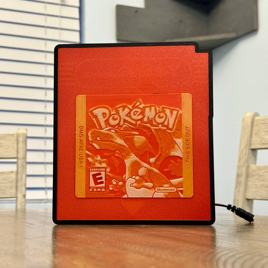 Red Cartridge Light Box STL