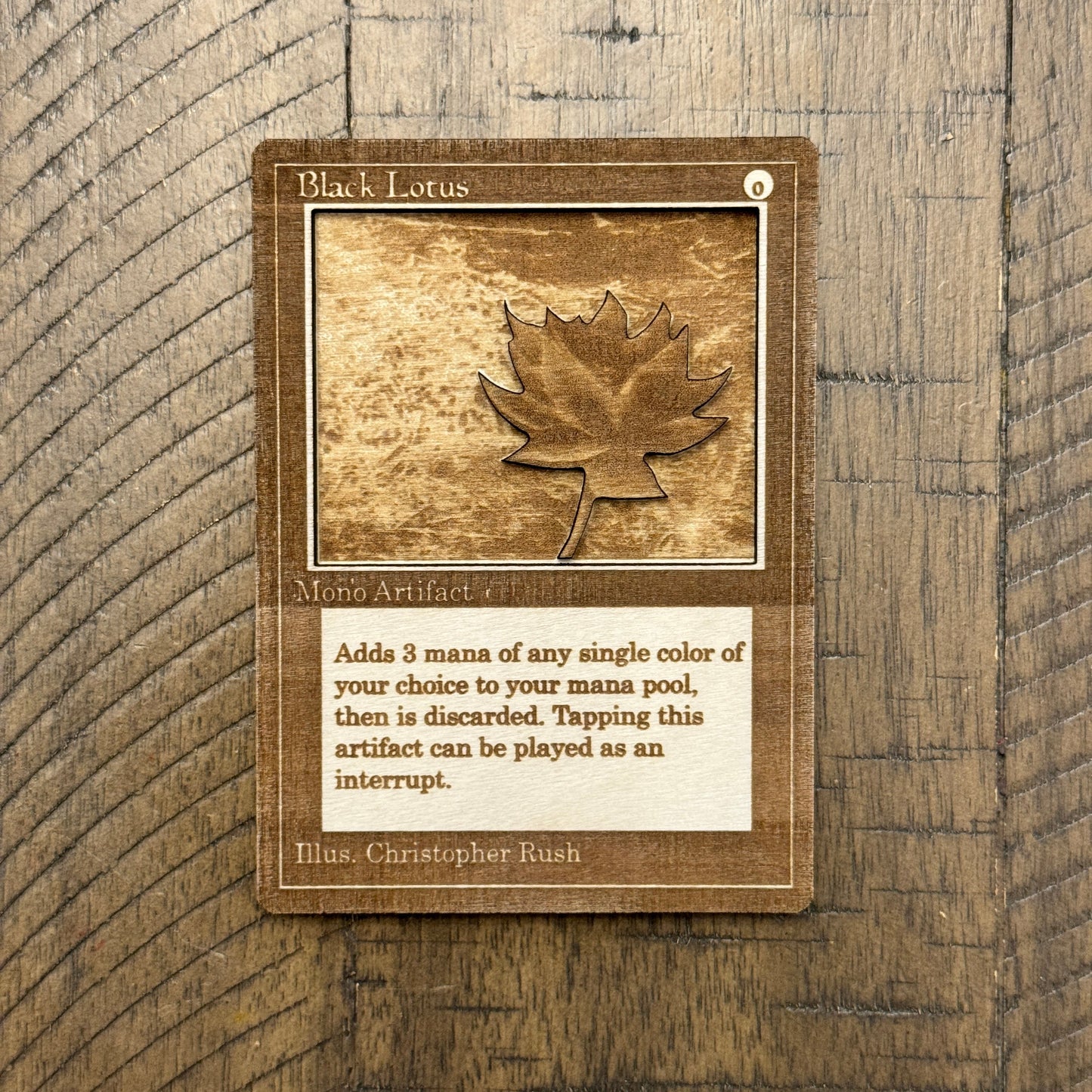 MTG Lotus Card SVG