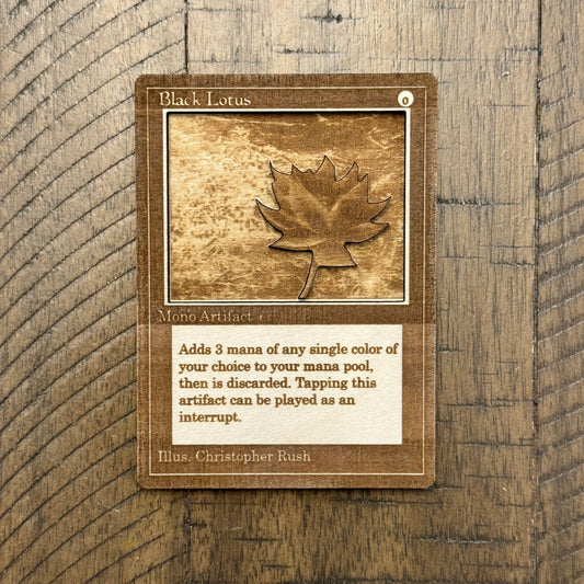 MTG Lotus Card SVG