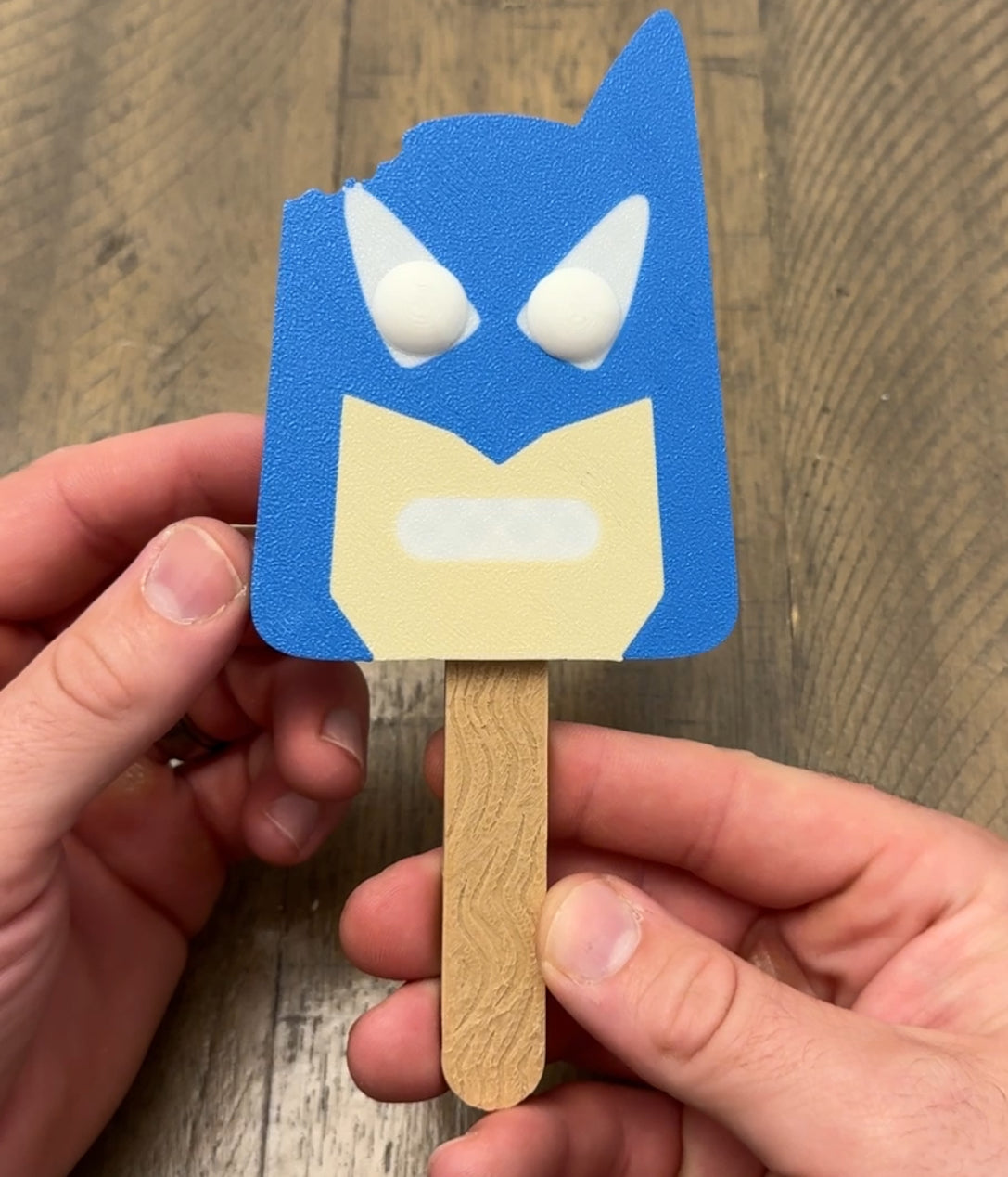 Man of the Night Popsicle SVG