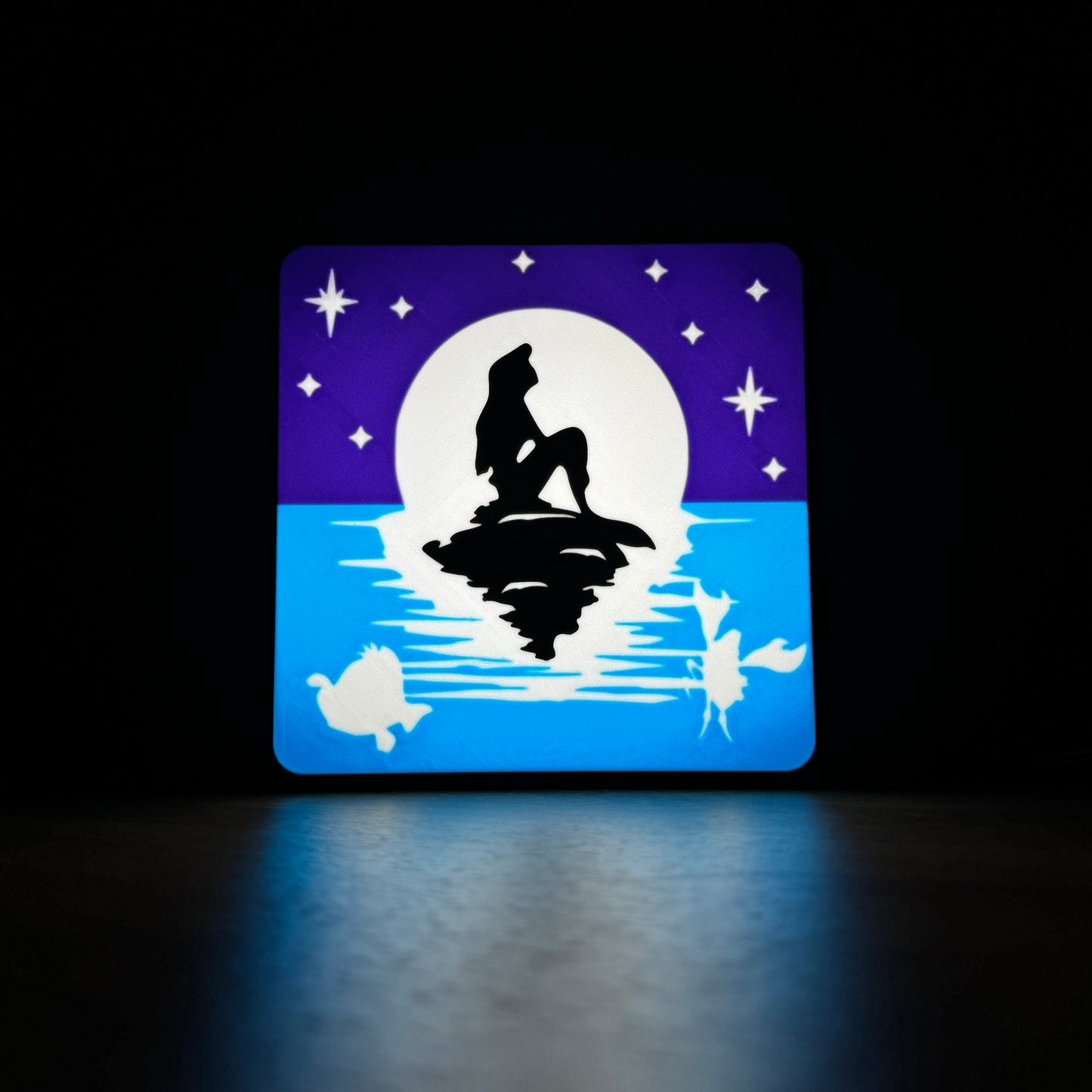 Mermaid Light Box STL