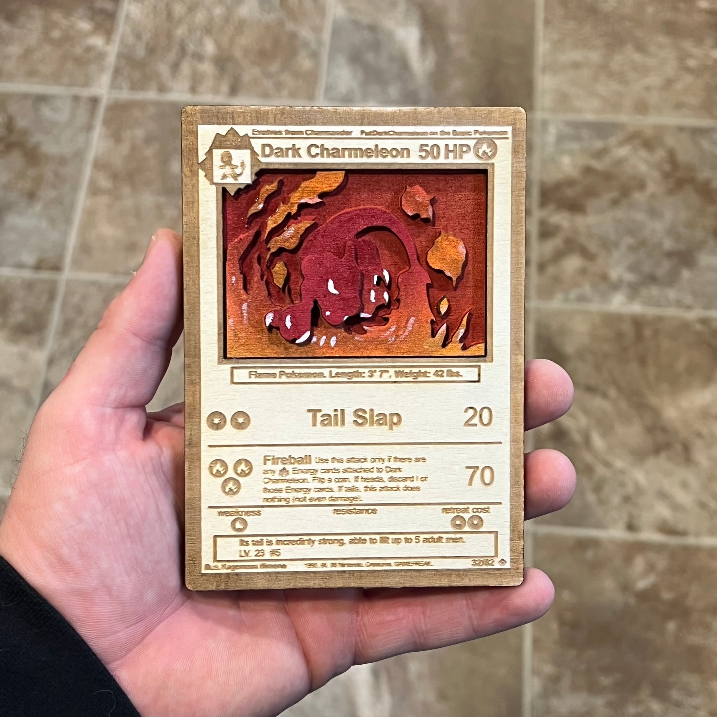 Dark Charmelo Poke Card SCG