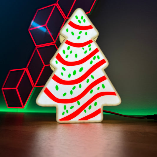 Christmas Tree Light Box STL