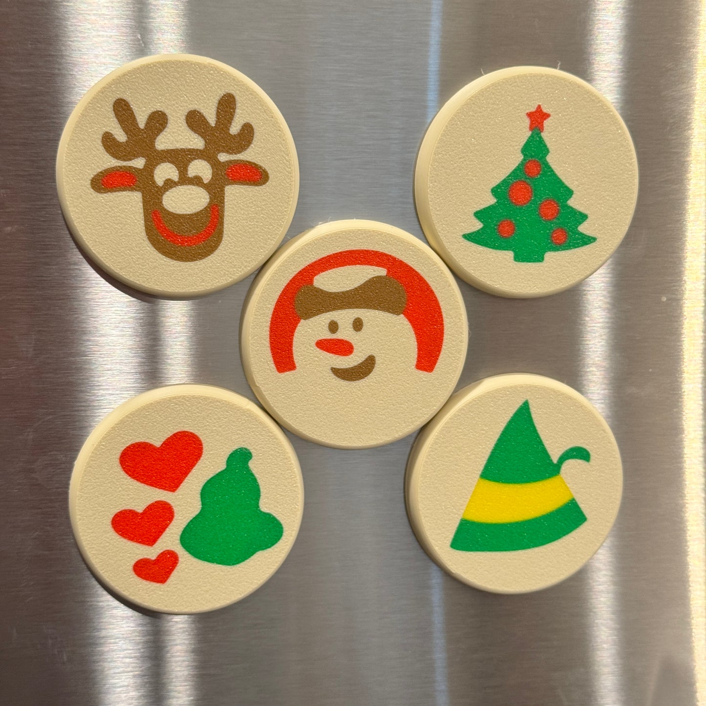 Christmas Cookie Magnets STL