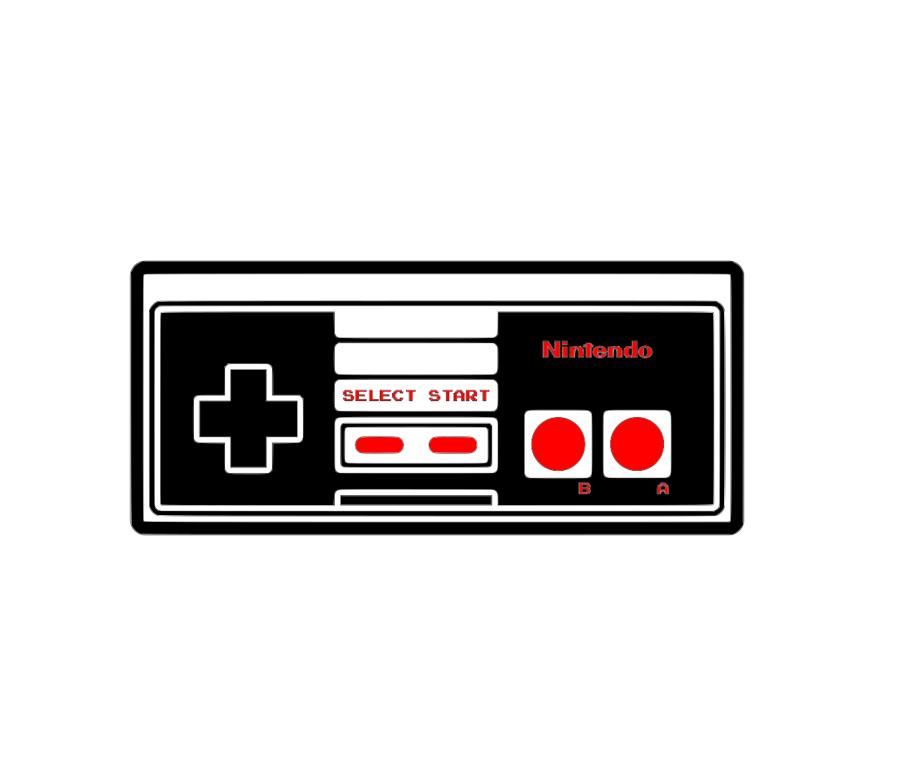 NES Controller SVG