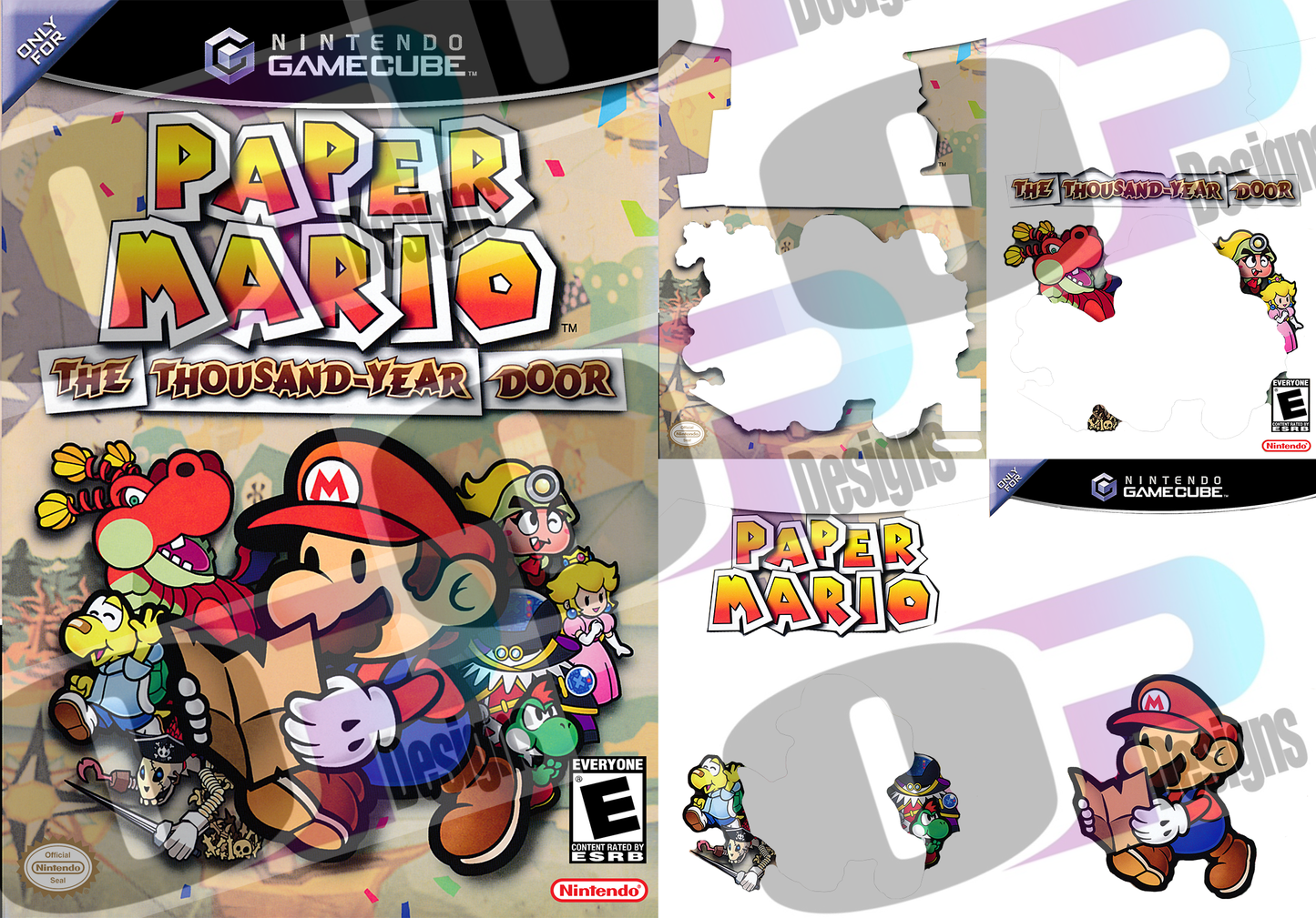 Paper M-Bro Stacked Cover Sublimation SUB