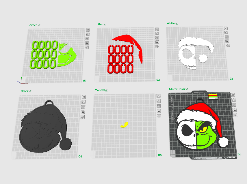 Grinch-Skelly Hype Chain