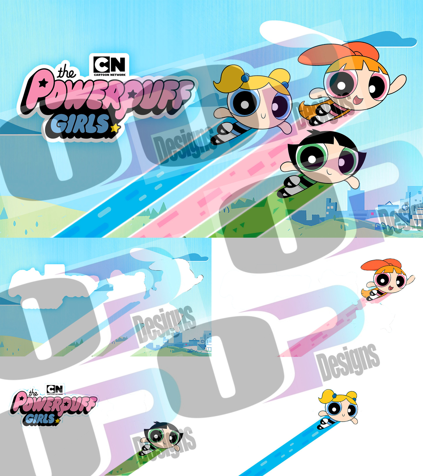 Puff Power Stacked Cover Sublimation SUB