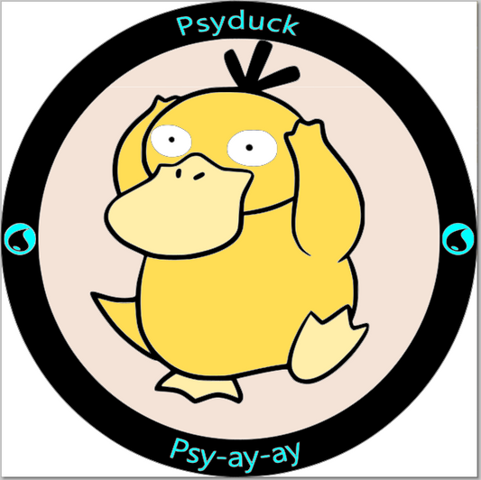 Duck Psy Stacked Sign Laser SVG