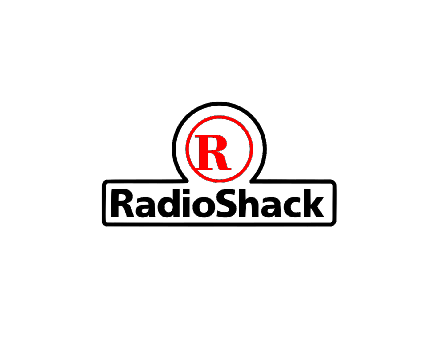 RShack Stacked Sign SVG