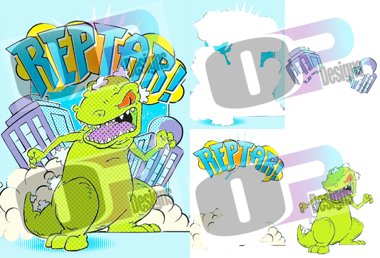 Rep Dino Stacked Cover Sublimation SUB