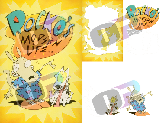 Rocko Stacked Image Sublimation SUB