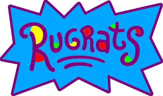 Rug-Rat Stacked Sign Laser SVG