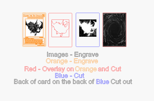 Sky Dragon YUGI Card SVG