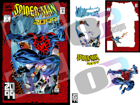 Spider 99 Stacked Cover Sublimation SUB