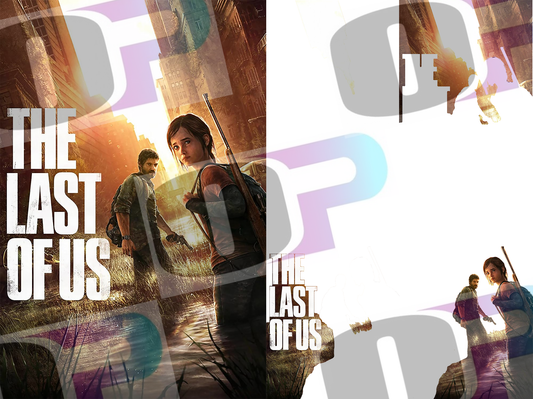 Last of Us Stacked Image Sublimation SUB