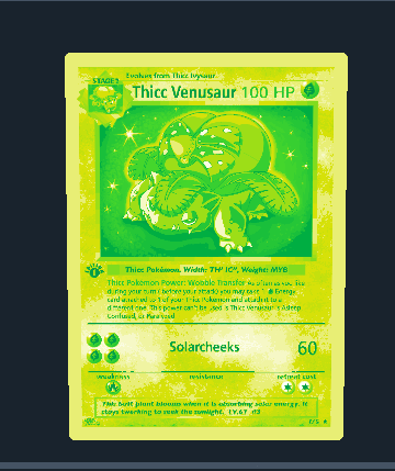 Thicc Venus Card STL