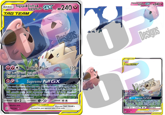 Togi Stacked Card Sublimation SUB