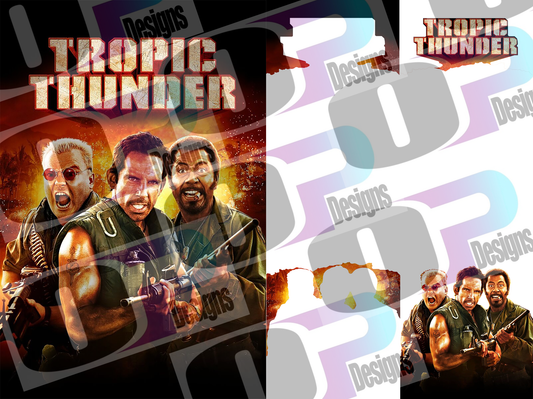 Tropic Thund Stacked Cover Sublimation SUB