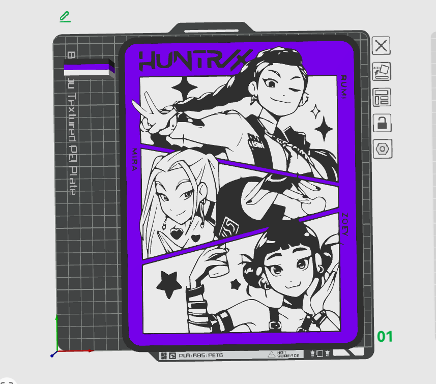 Pop K Light Box STL