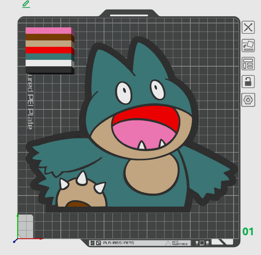 Munch Lax Light Box STL