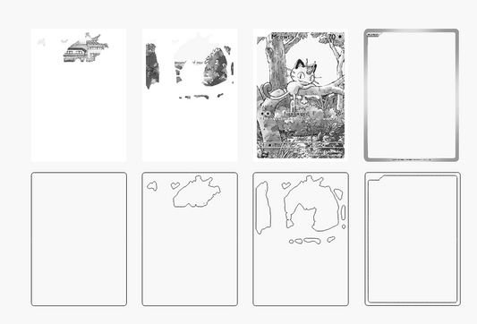 Me Owth Stacked Card Laser SVG