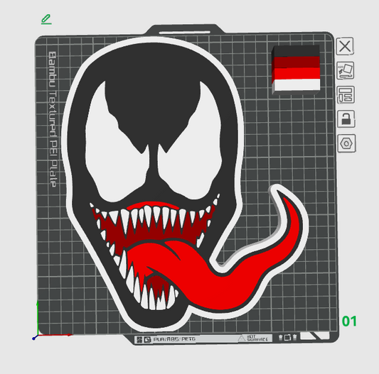 Venom Light Box STL