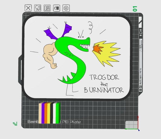 Trog Dor v2 Light Box STL