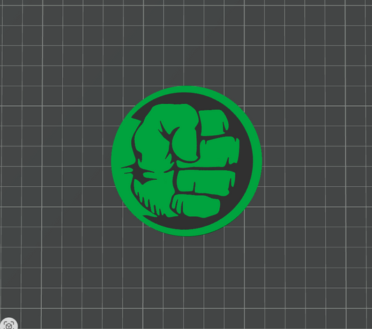 Green Gamma Magnet STL