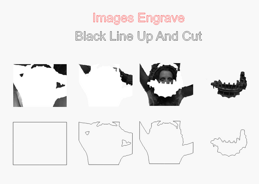 Saw Image Laser SVG