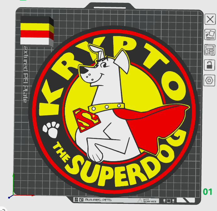 Krypt-O Light Box STL