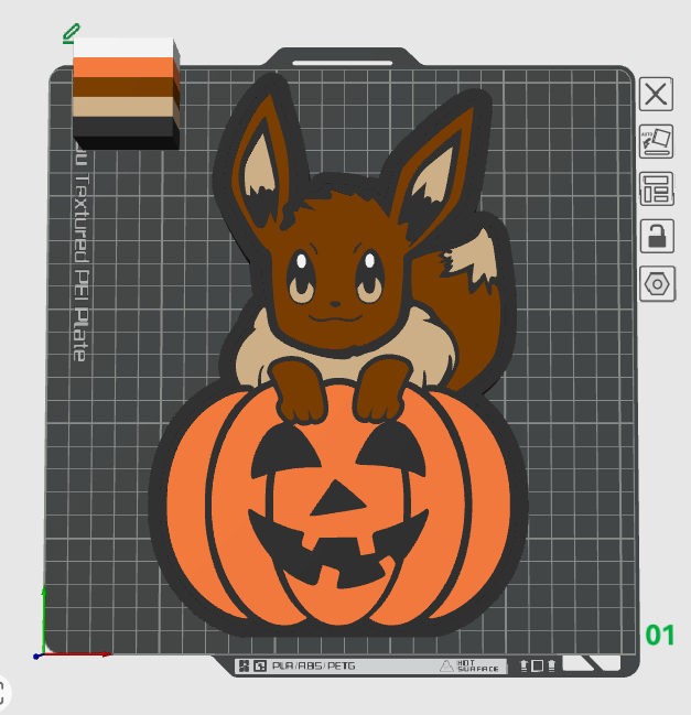Halloween Eve Light Box STL