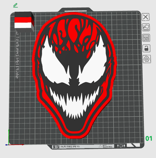 Carnage Light Box STL
