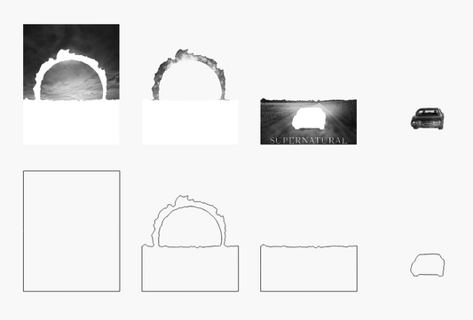 Naturally Super Stacked Image Laser SVG