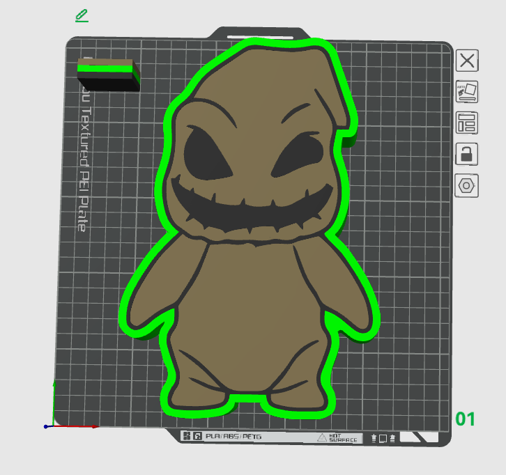 Oogie Light Box STL