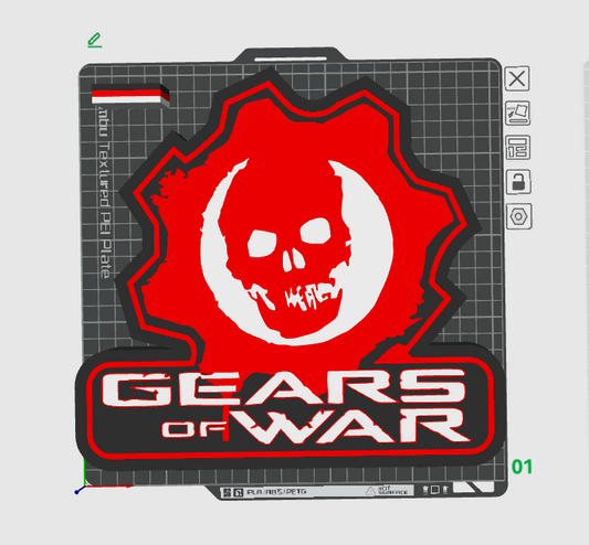War Gears Light Box STL