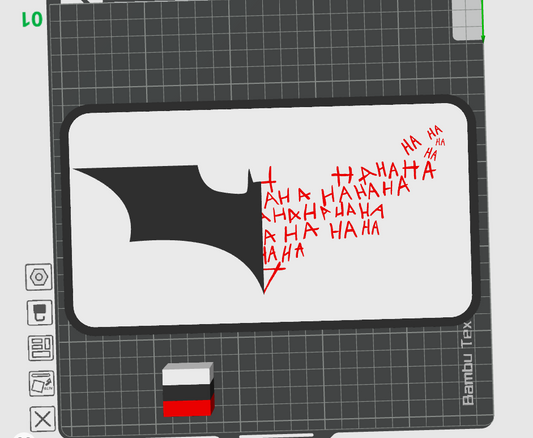 HAHA Bat Light Box STL