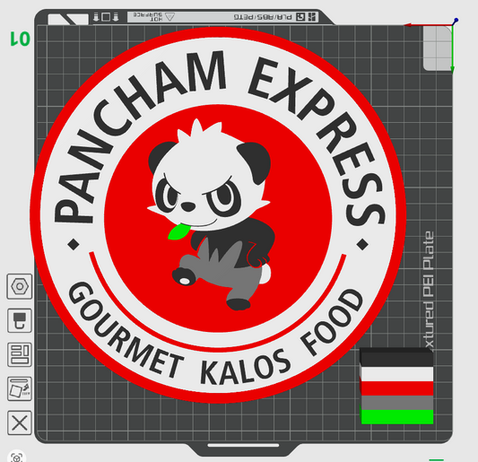 Pan cham Light Box STL