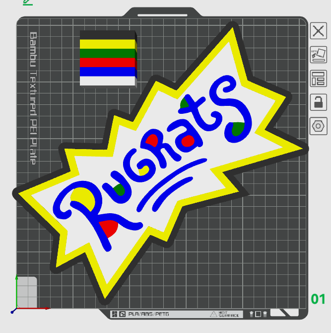 Rug Rat Light Box STL