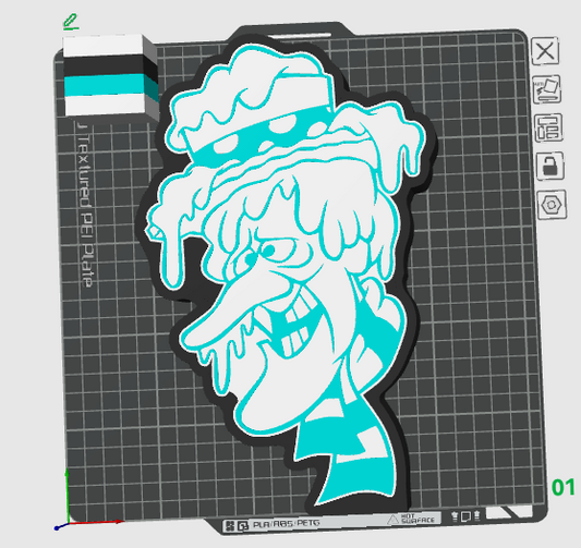 Snow Guy Light Box STL