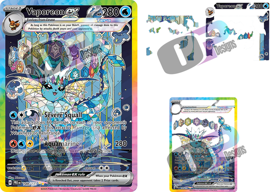 Vapor Prism Stacked Card Sublimation SUB