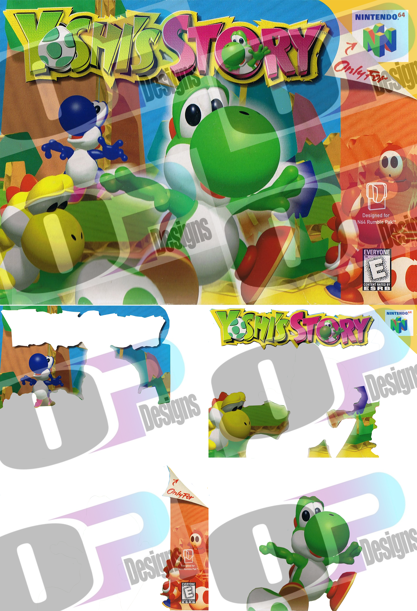 Yosh Stacked Cover Sublimation SUB