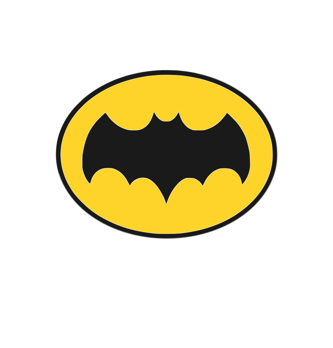 Adam Bat Logo SVG